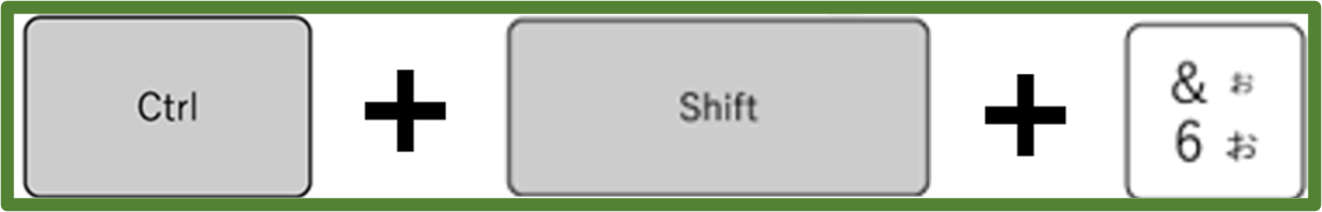 Ctrl+Shift+&